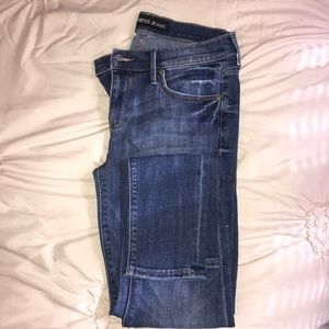 Express mid rise leggings jeans Size 4R